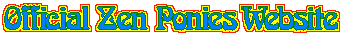 Official Zen Ponies Website